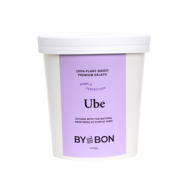 Ube Plant based gelato vegan ice cream