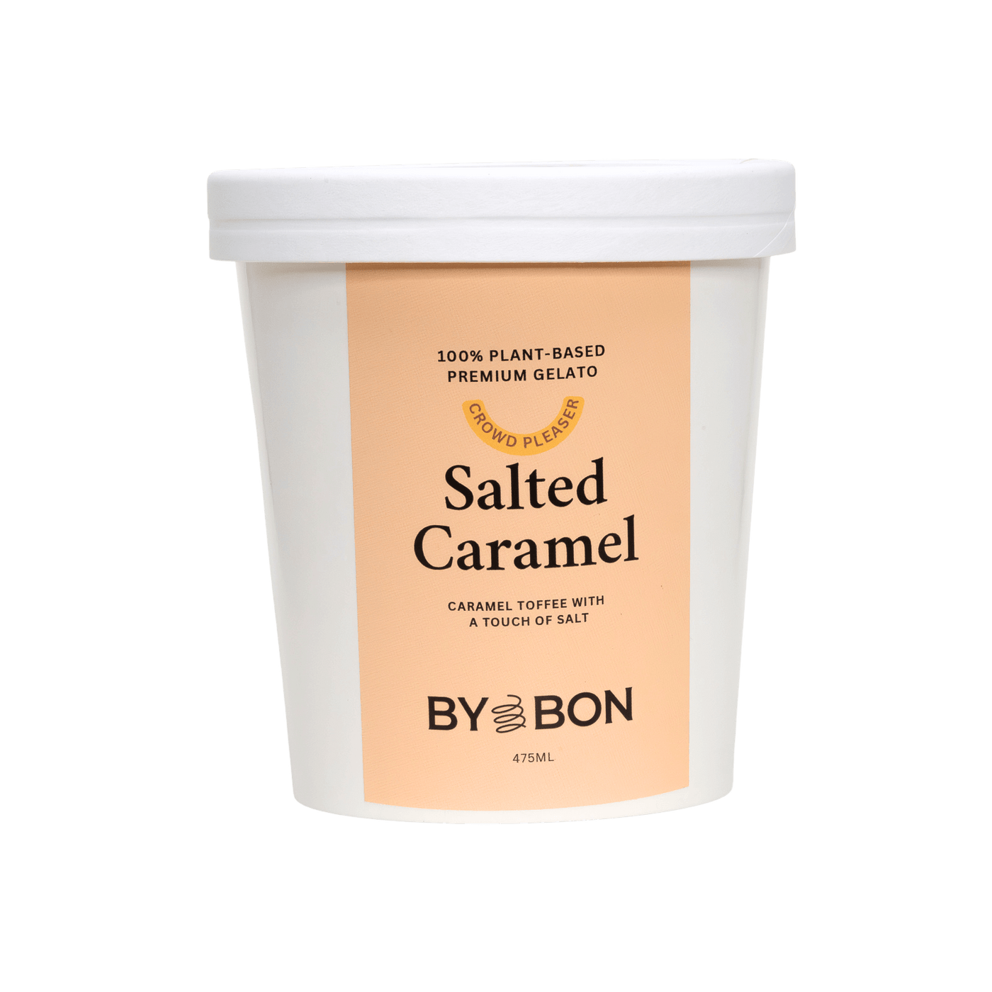 Salted Caramel Vegan Ice cream Plant Based Gelato