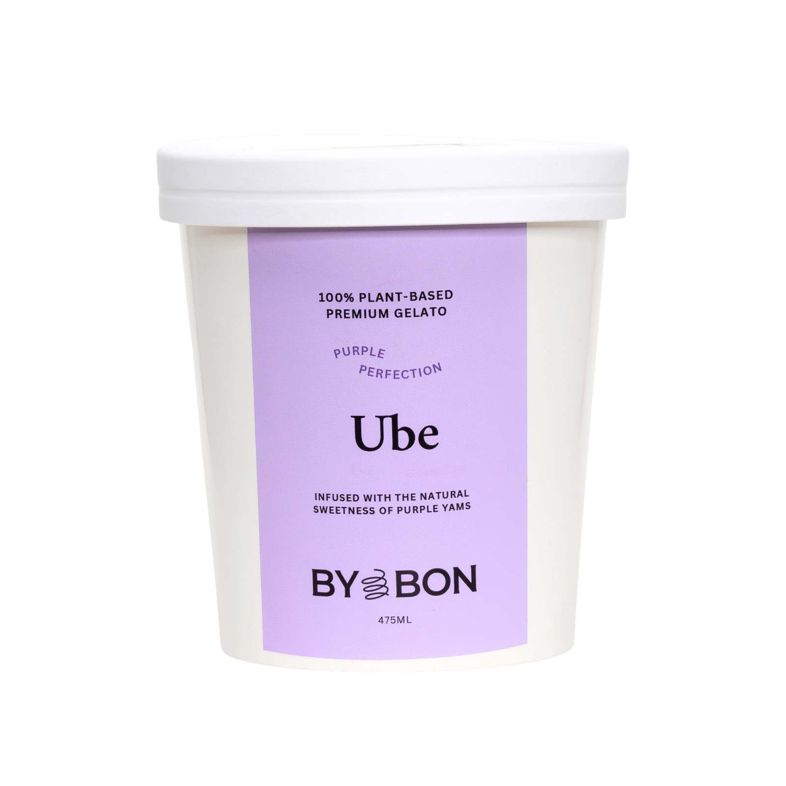 Ube Plant based gelato vegan ice cream