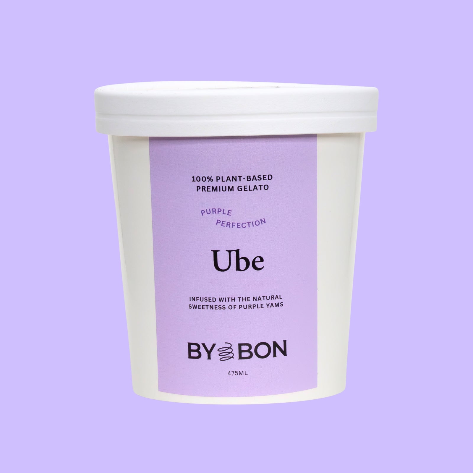Ube Plant based gelato vegan ice cream